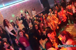 Horny sweeties get entirely wild and undressed at hardcore pa