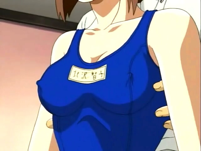 Busty hentai babe has to take off her clothes and gets fucked