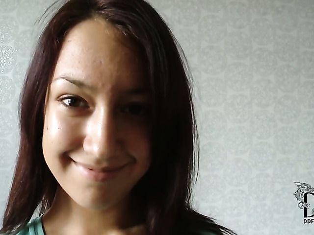 Olivia touches her soaking wet love box after posing naked