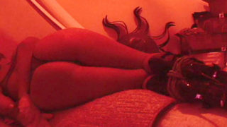 HALLOWEEN SPECIAL: Two girls fleshy, nipple clips and a black TBM